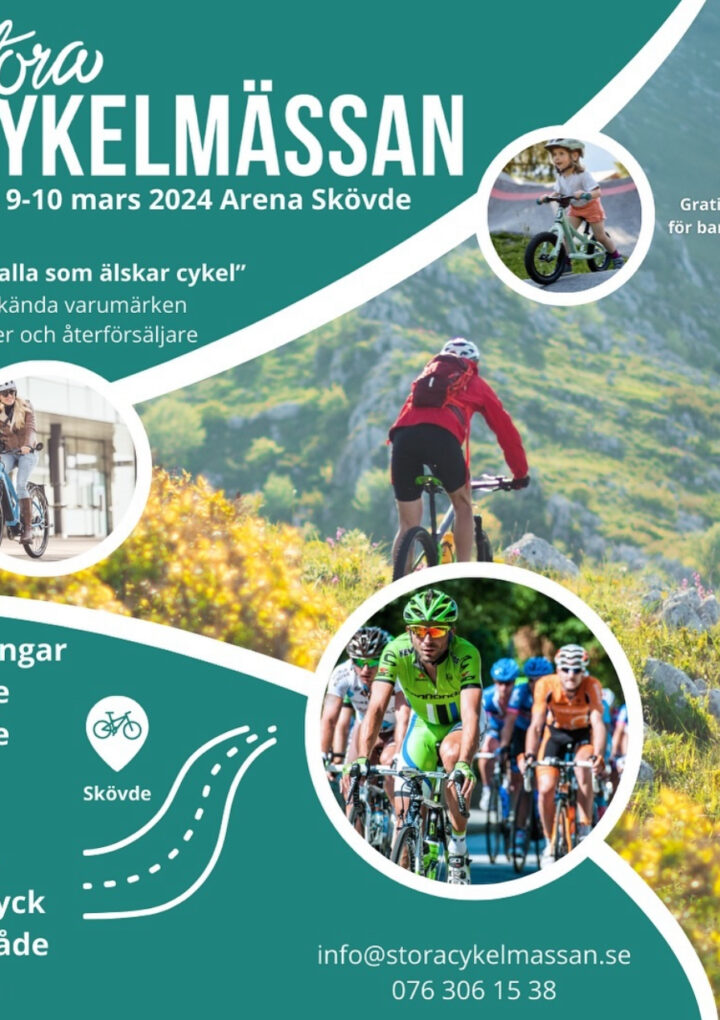 Stora Cykelmässan i Skövde 9-10 mars