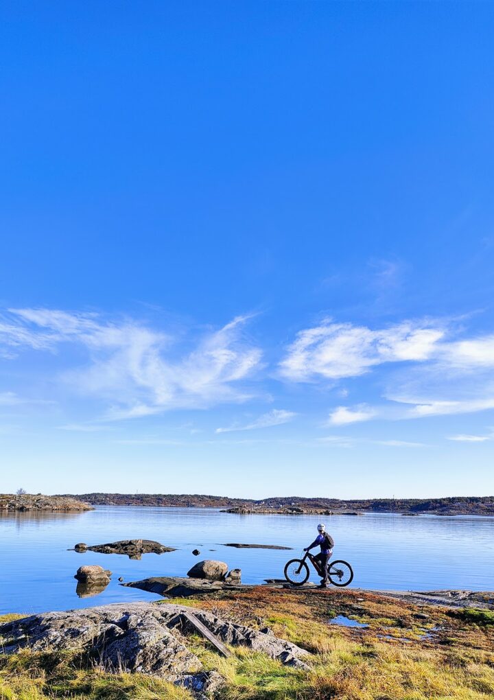 Cykeläventyr på Björkö